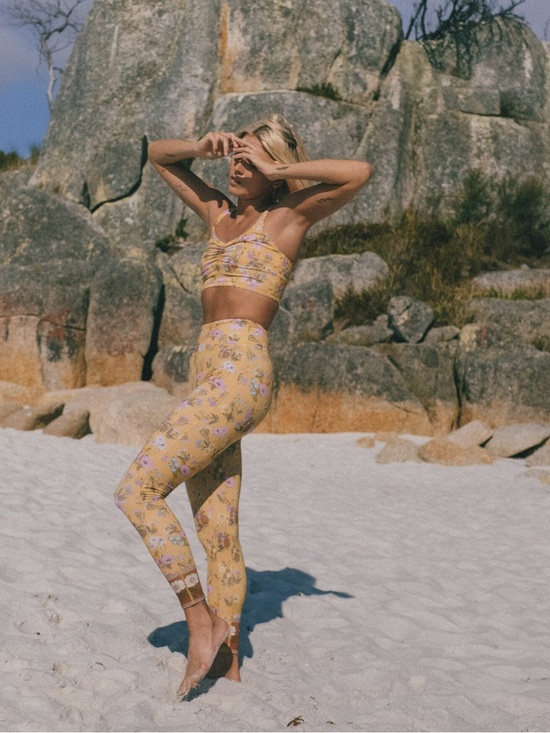 Spell Other - Spell & the Gypsy Women’s Wild Bloom 7/8 Leggings and Bra set